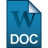 Иконка файла формата DOC