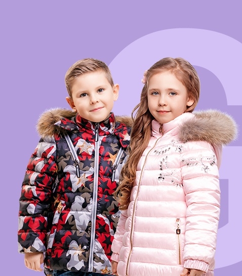 Разработка лендинга для оптовых продаж верхней зимней детской одежды «G'n'K»